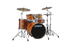 YAMAHA - DRUMSTEL STAGE CUSTOM SBP2F5 HONEY AMBER + HW780